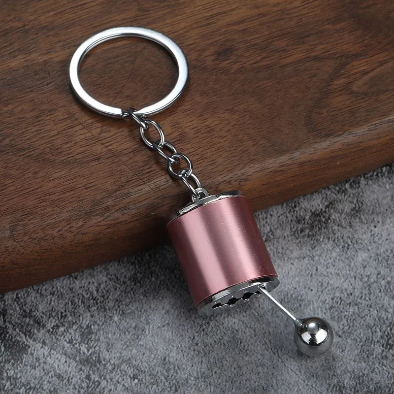 Mini Gear Shifter Car-styling Keyring