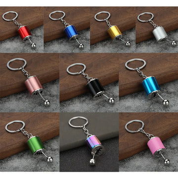 Mini Gear Shifter Car-styling Keyring